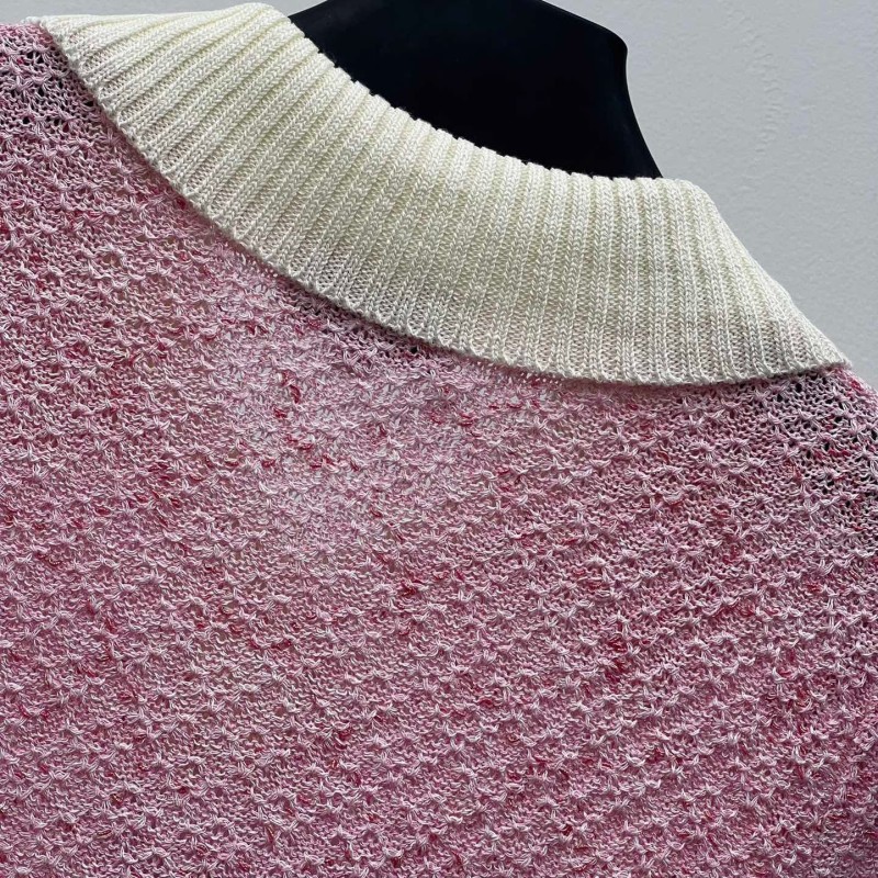 Chanel Knit Polo Tee