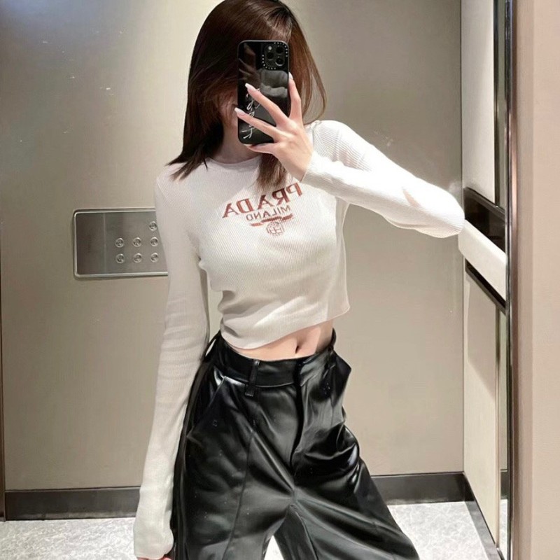 Prada Long Sleeves Tee