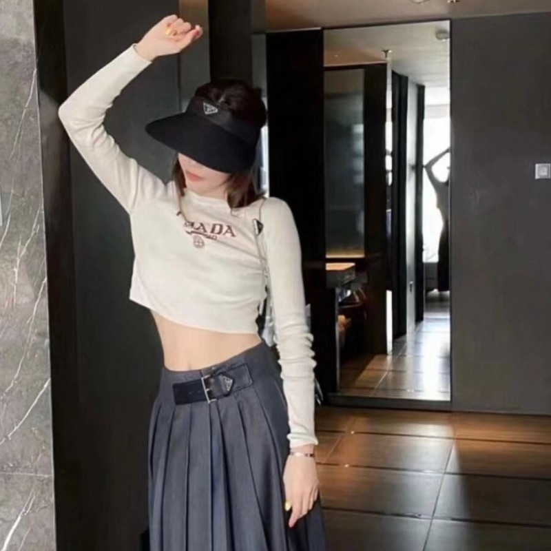 Prada Long Sleeves Tee