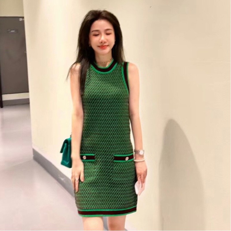 Chanel Knit Dress Set
