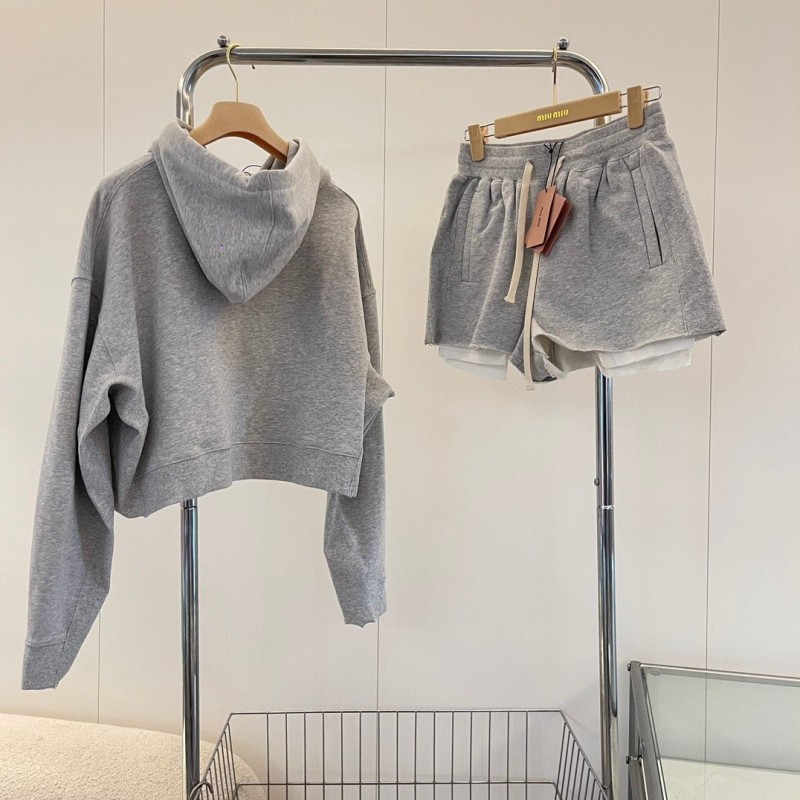 MiuMiu Jacket & Shorts Set