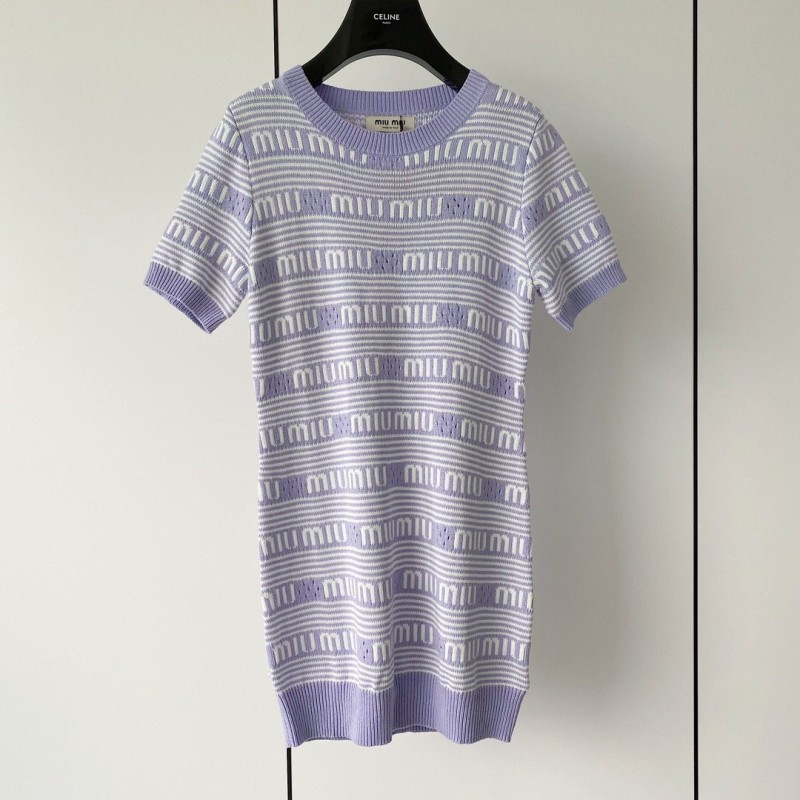 MiuMiu Knit Dress Set 