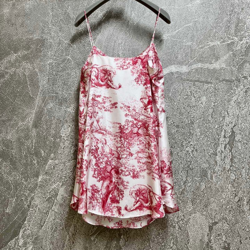 Dior Silk Camisole Pajamas