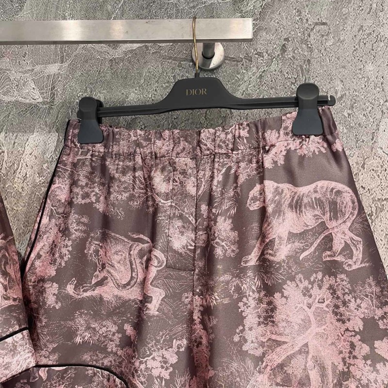 Dior Silk Pajamas