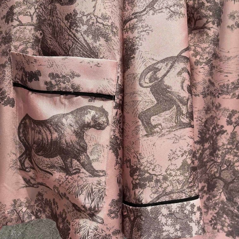 Dior Silk Pajamas