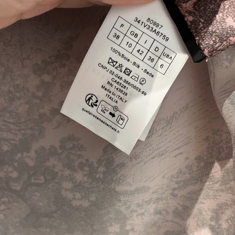 Dior Silk Pajamas