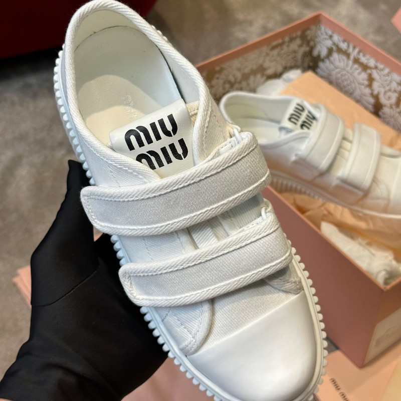 MiuMiu Canvas Shoe