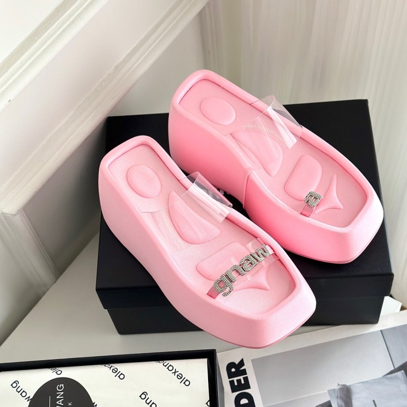 Alexander Wang Platform Slippers
