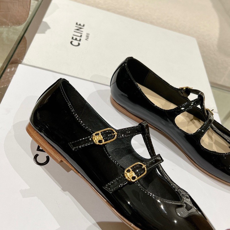 Celine Mary Jane Loafers