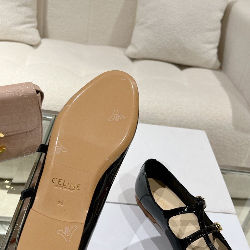 Celine Mary Jane Loafers