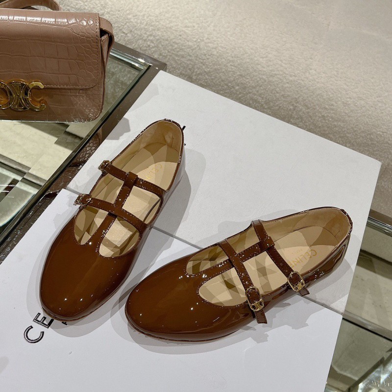 Celine Mary Jane Loafers