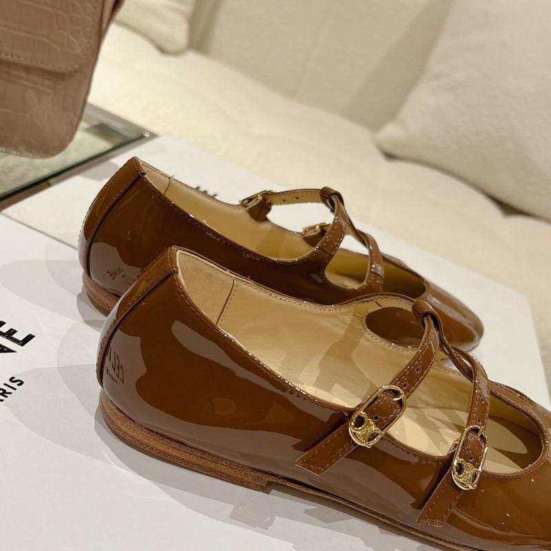 Celine Mary Jane Loafers