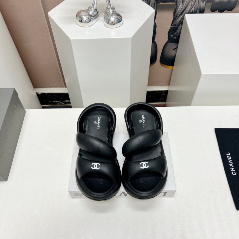 Chanel Platform Sandals