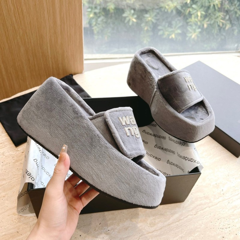 Alexander Wang Platform Slippers