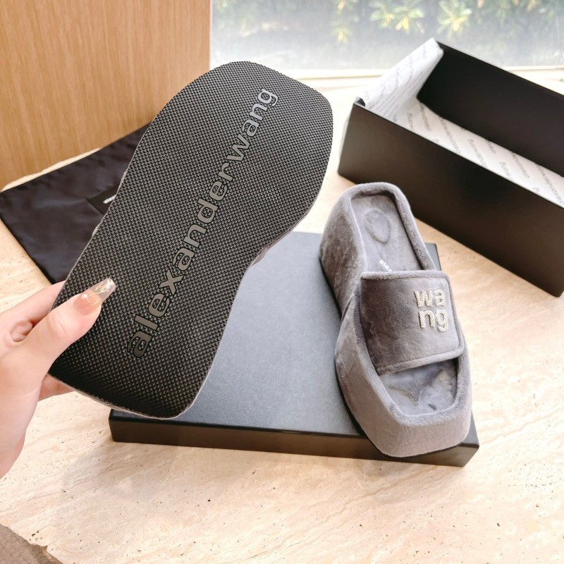 Alexander Wang Platform Slippers