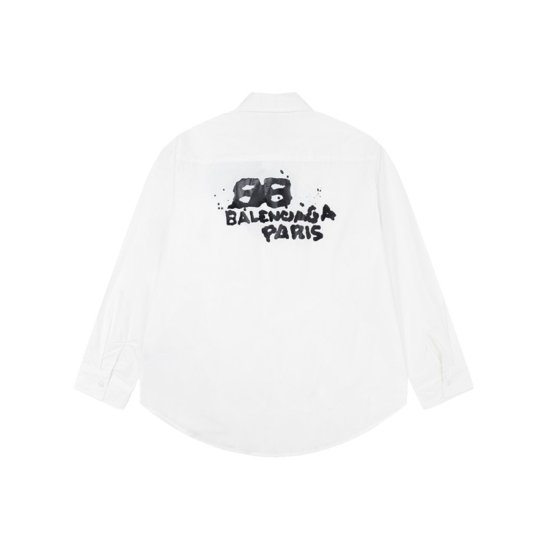 Balenciaga Unisex Long Sleeves Shirts 