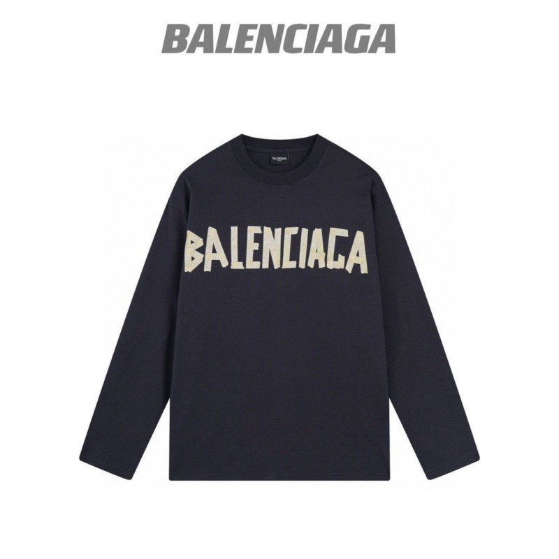 Balenciaga Unisex Long Sleeves Tee