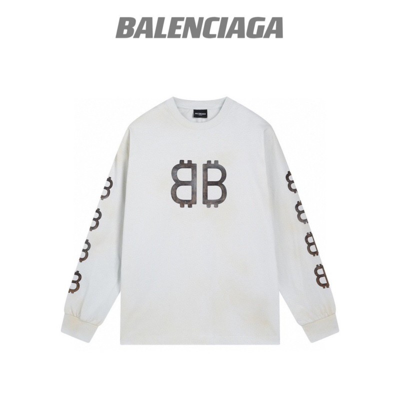 Balenciaga Unisex Long Sleeves Tee