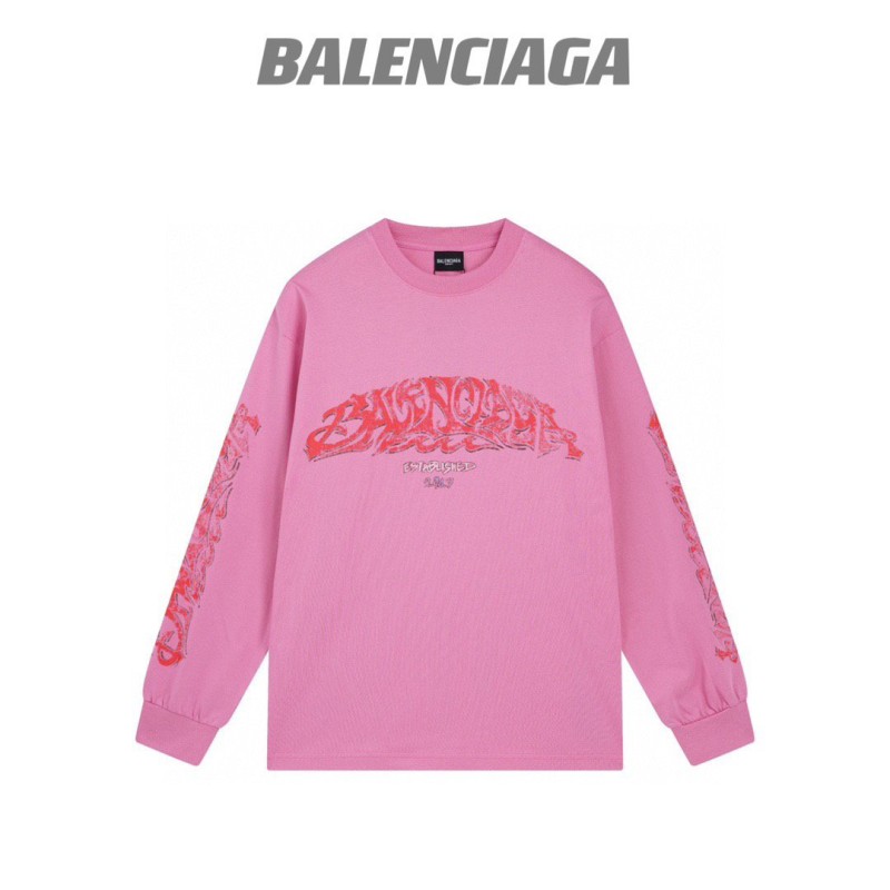 Balenciaga Unisex Long Sleeves Tee