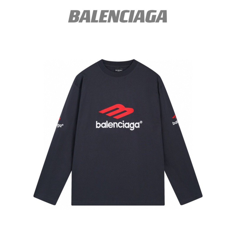 Balenciaga Unisex Long Sleeves Tee