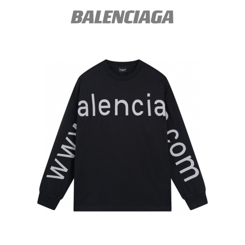 Balenciaga Unisex Long Sleeves Tee