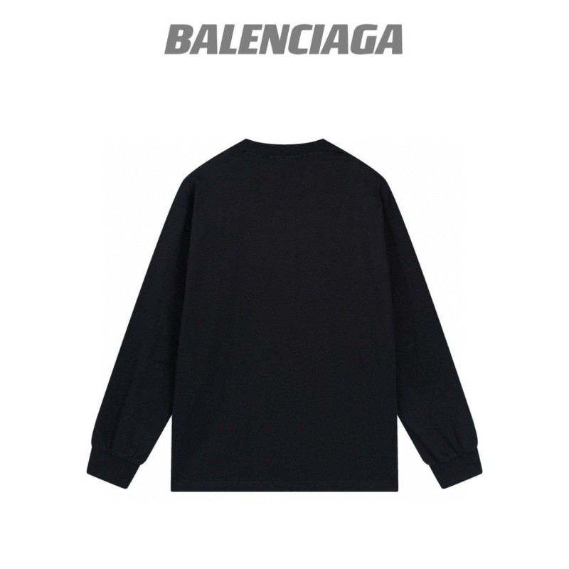 Balenciaga Unisex Long Sleeves Tee