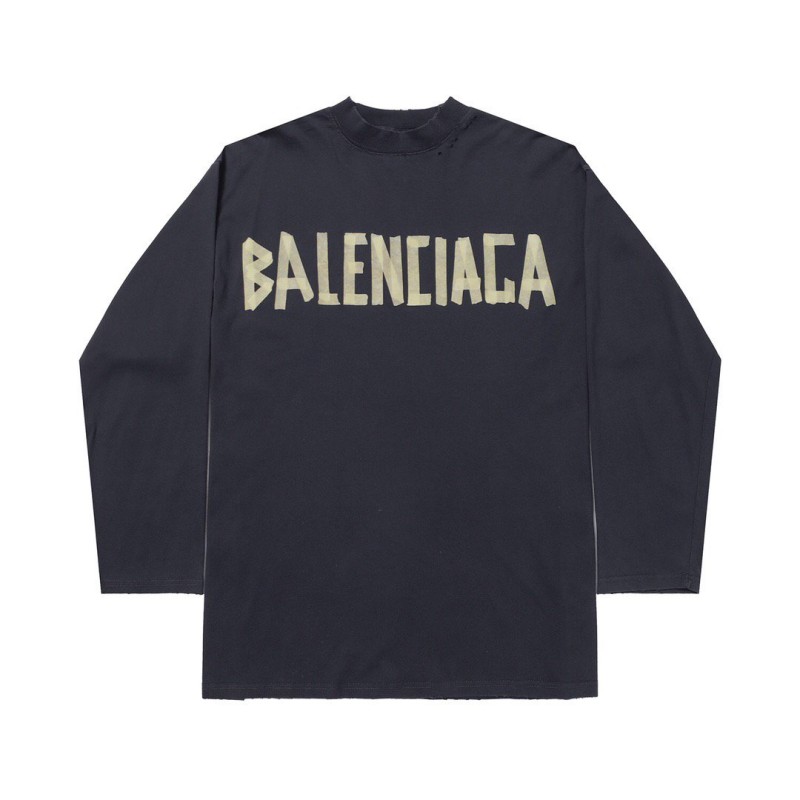Balenciaga Unisex Long Sleeves Tee