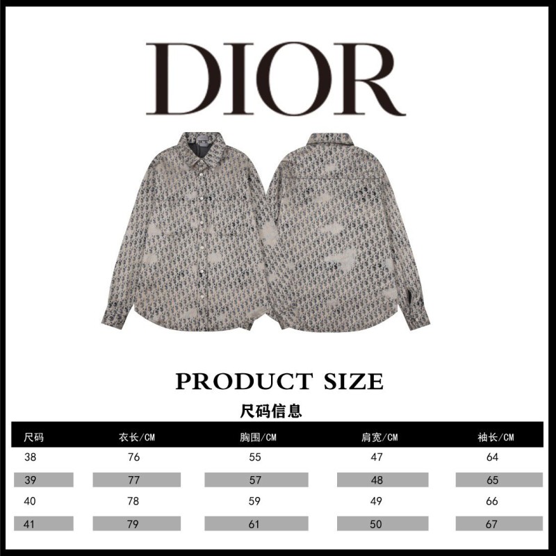 Dior Unisex Shirts