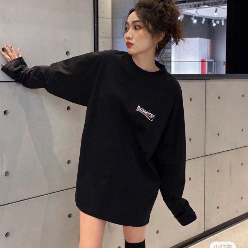 Balenciaga Unisex Long Sleeves Tee