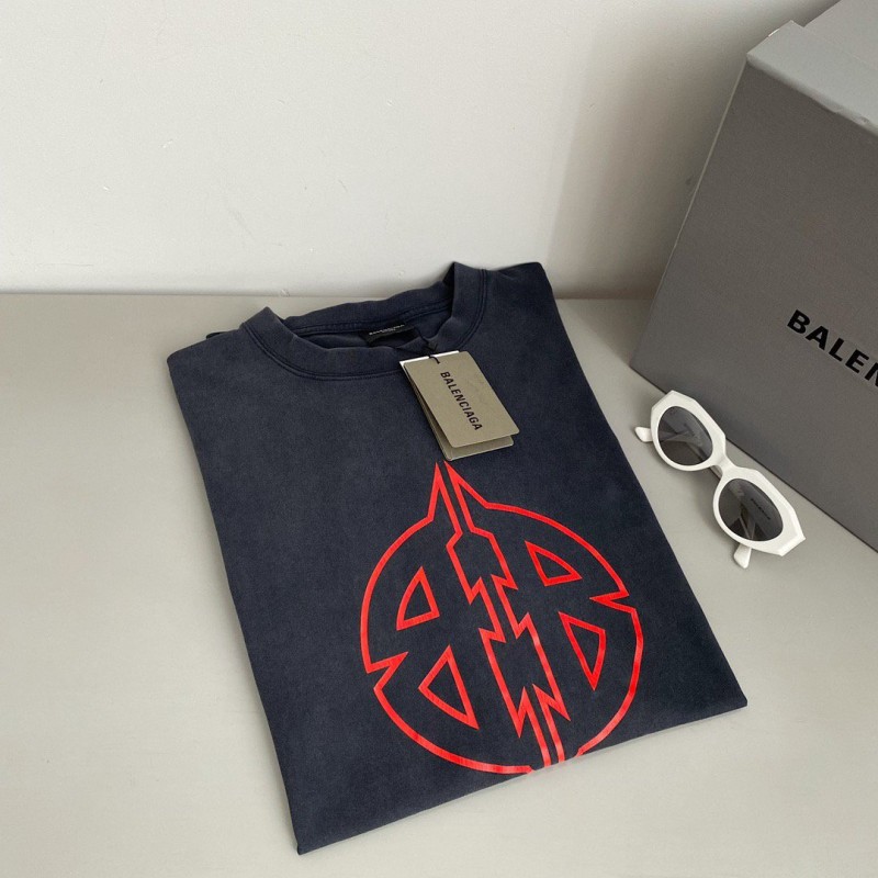 Balenciaga Unisex Long Sleeves Tee