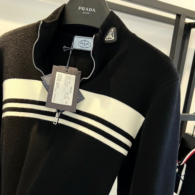 Prada Knit Long Sleeves Shirt