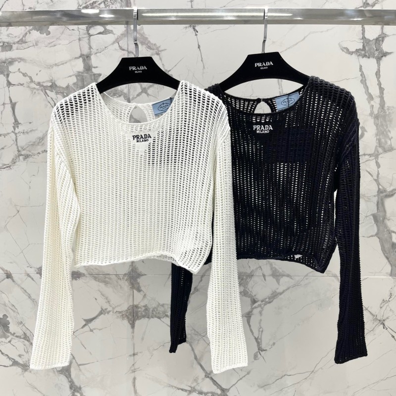 Prada Knit Long Sleeves Shirt