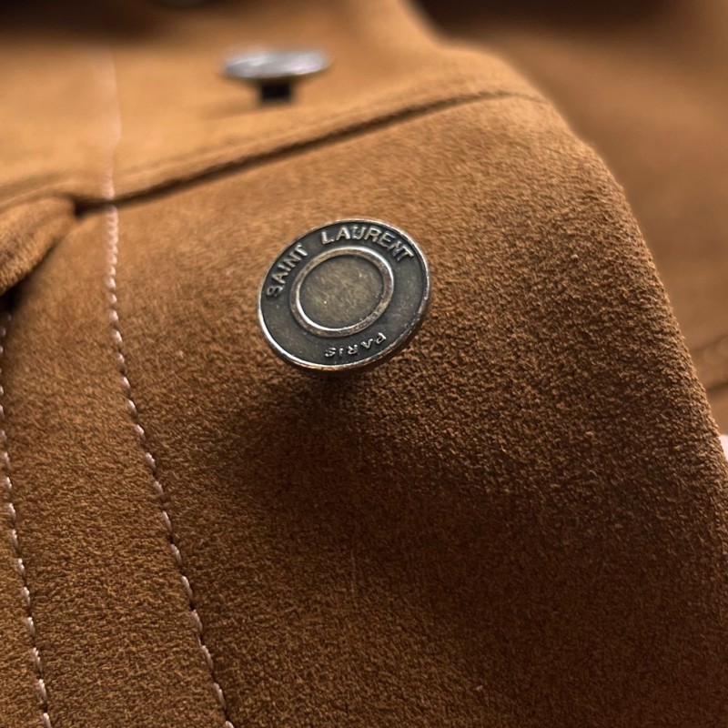 YSL Unisex Suede Jacket