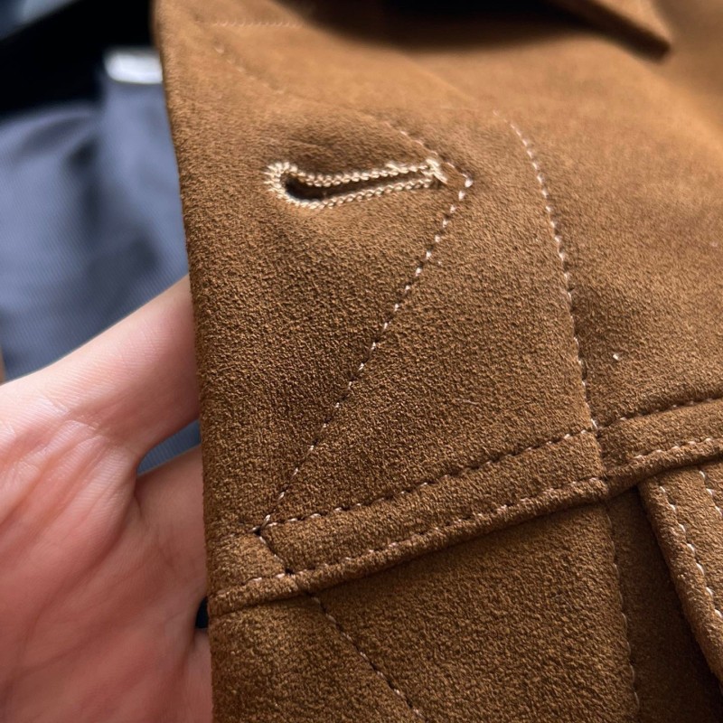 YSL Unisex Suede Jacket