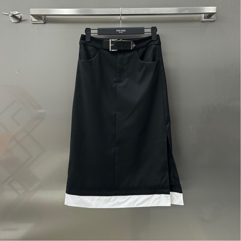 Prada Blouse & Skirt Set