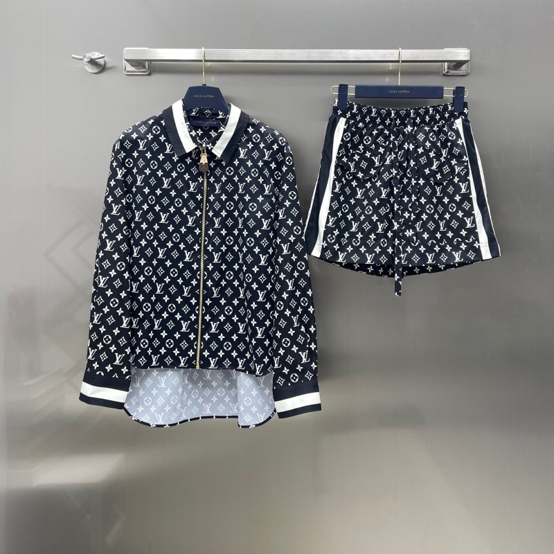 LV Blouse & Shorts Set