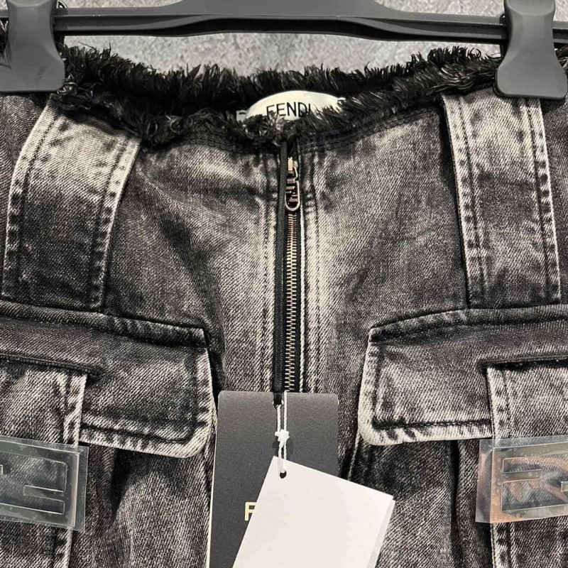 Fendi Denim Skirt
