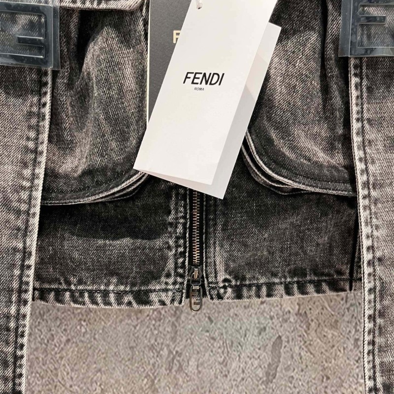 Fendi Denim Skirt