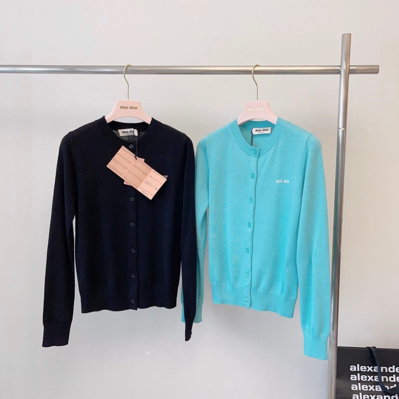 MiuMiu Cashmere Knit Cardigan