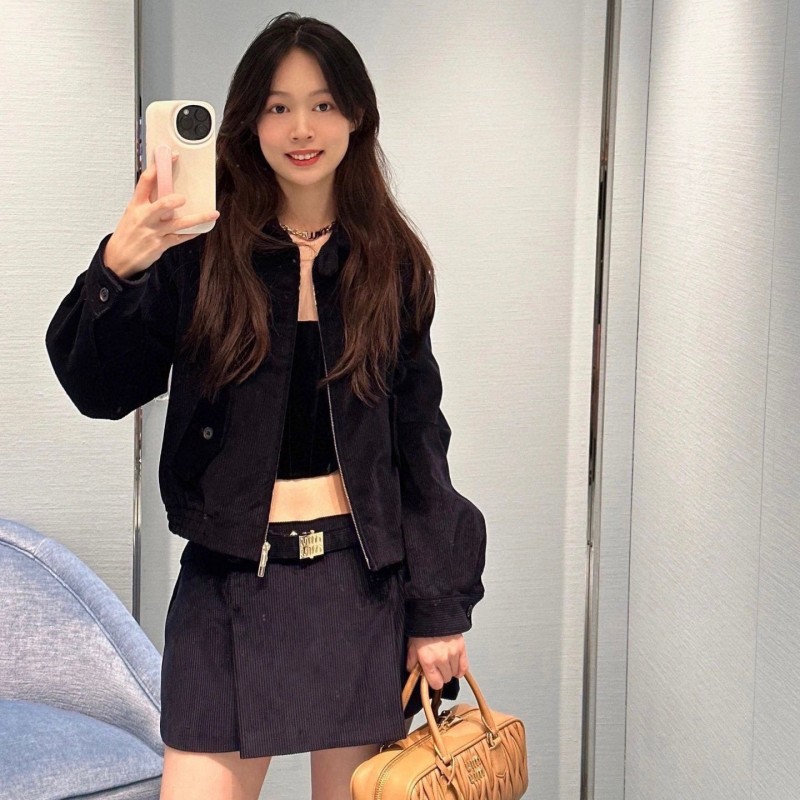 MiuMiu Corduroy Jacket & Skirt
