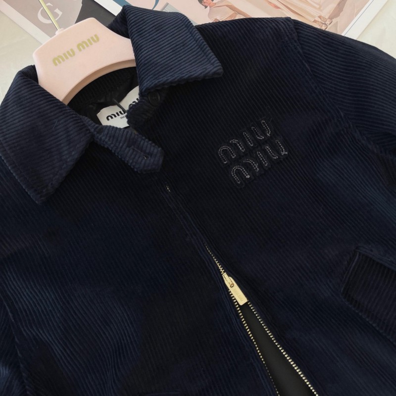 MiuMiu Corduroy Jacket & Skirt