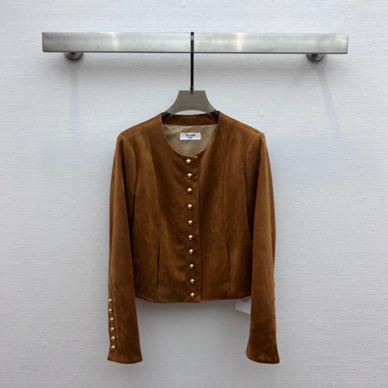 Celine Suede Jacket 
