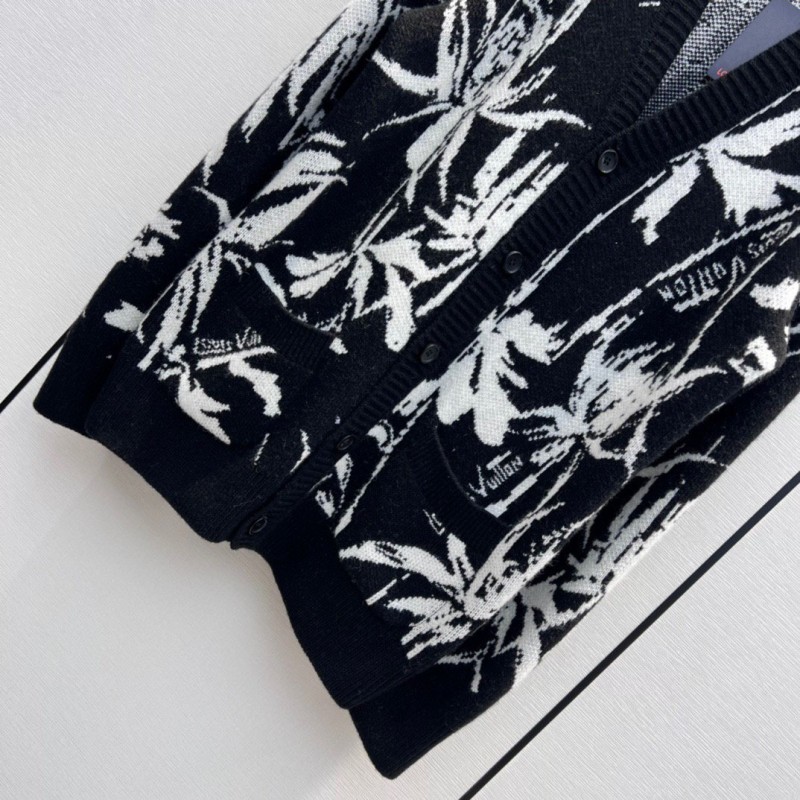 LV Knit Cardigan Sweater