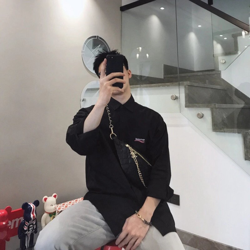 Balenciaga Unisex Long Sleeves Shirt