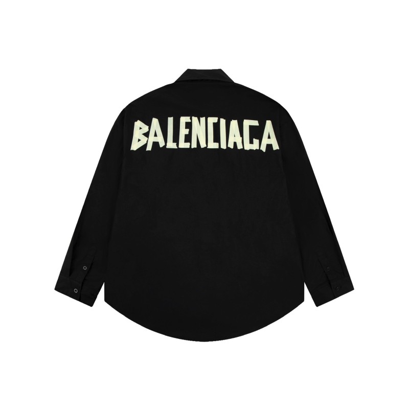 Balenciaga Unisex Long Sleeves Shirt