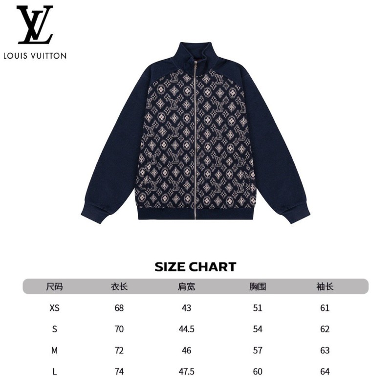 LV Unisex Zipper Jacket