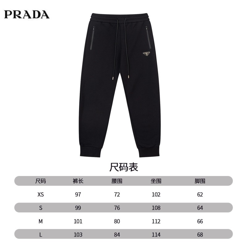 Prada Unisex Sweatpants 