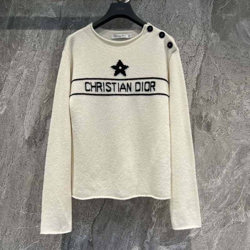 Dior Shoulder Buckle Sweater