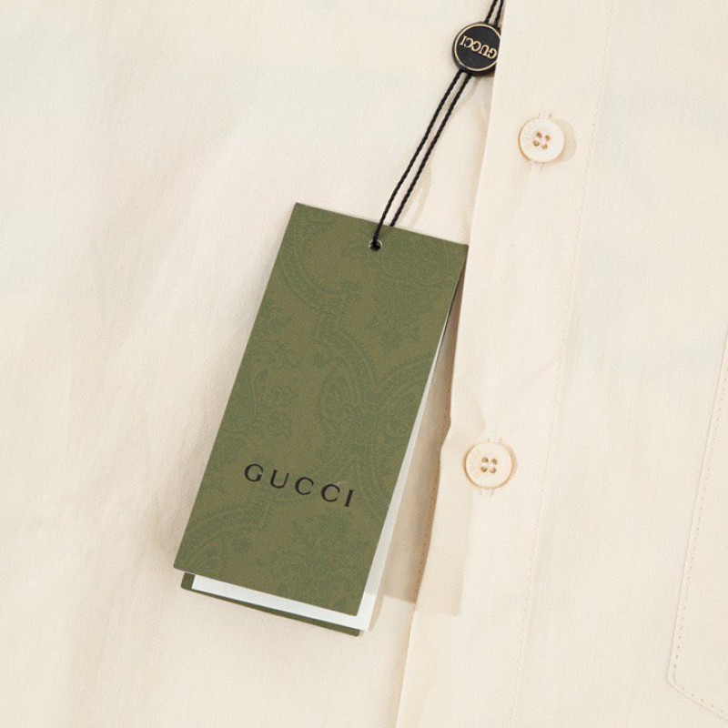 Gucci Unisex Long Sleeves Shirt