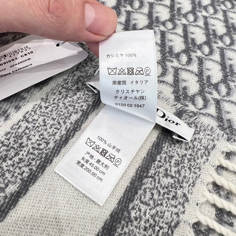 Dior Long Scarf